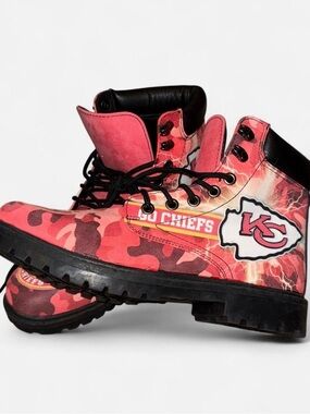 Kansas City Chiefs Camo print Boots